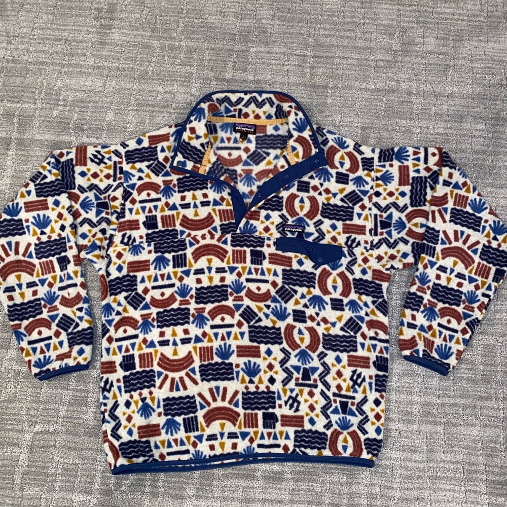 COPY - Patagonia Synchilla Pullover Men’s Large Aztec Fleece